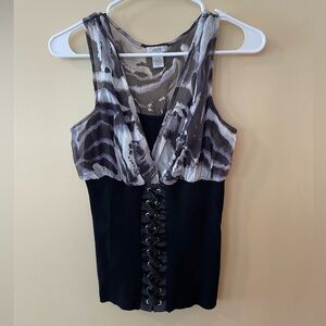 Vintage Cache corset blouse